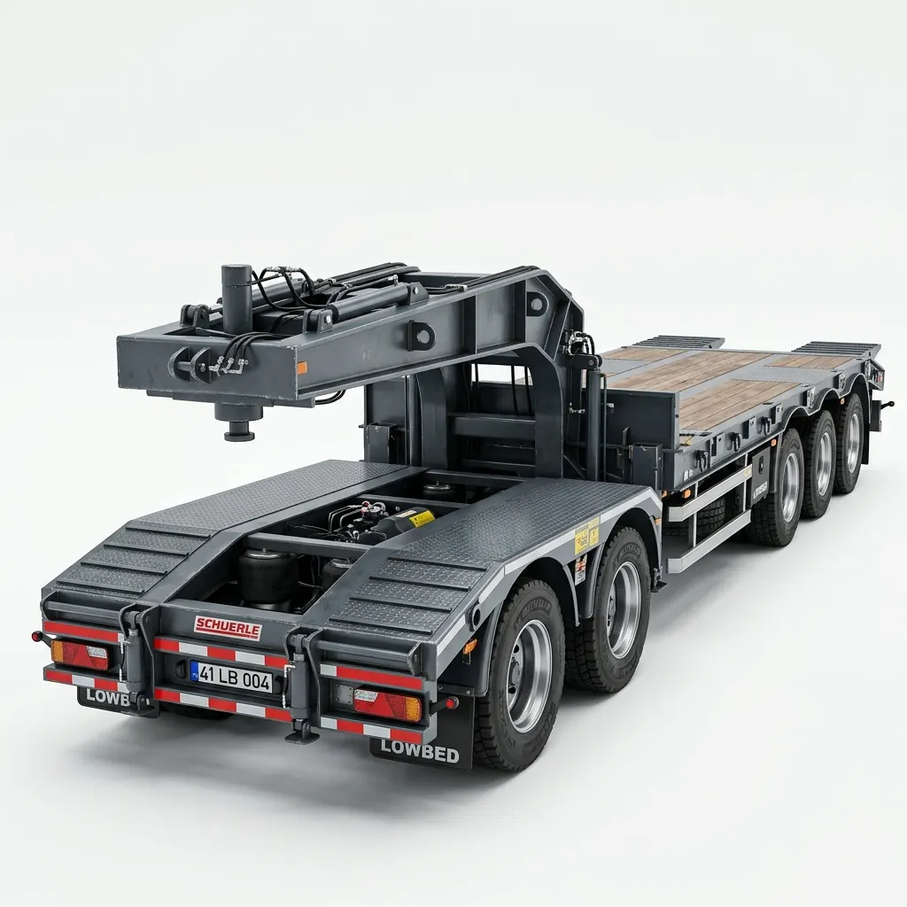 4 Axle Extendable Lowbed